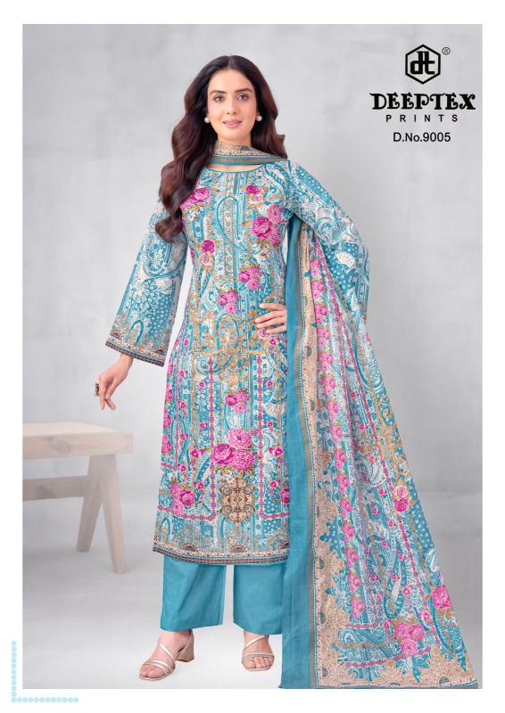 Deeptex roohi zara vol-9 cotton dress material wholesale shop
